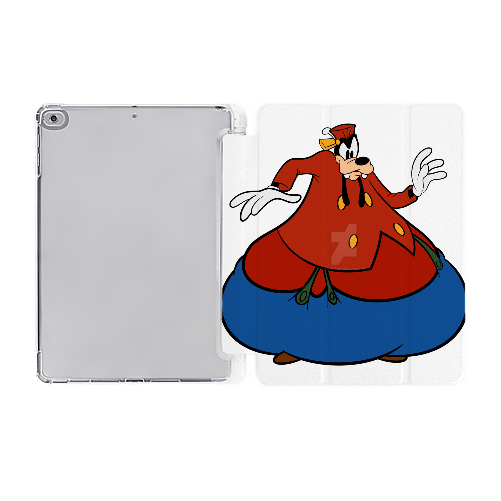 ミッキーマウス Mickey Mouse IPad ケース ペン収納付き 三つ折りスタンド PUレザー×シリコン 対応機種9.5/10.5/10.9インチ